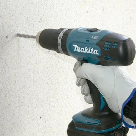 Makita DHP453RFE drill Keyless Must,Blue 1.8 kg