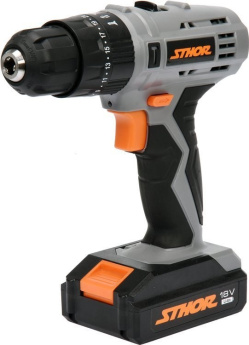 STHOR IMPACT DRILL DRIVER Li-Ion battery 18V 78974