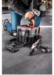 Graphite cordless tool set drill/driver, flashlight, bag, Energy+ 18V battery and charger