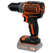 Must & Decker BL186N 1650 RPM Keyless Must, Orange