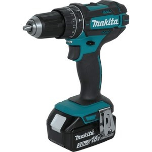Makita DHP482RFJ drill 1900 RPM 1.8 kg Must, Blue