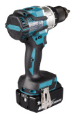 Makita DDF489RTJ power screwdriver/impact driver 1800 RPM Must, Blue, Steel