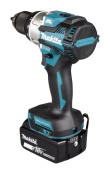 Makita DDF489RTJ power screwdriver/impact driver 1800 RPM Must, Blue, Steel