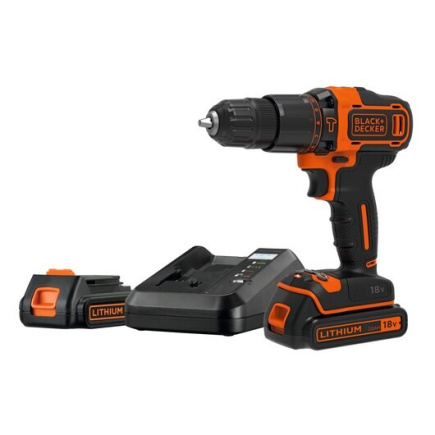 Must & Decker BDCHD18K1B2-QW drill 1400 RPM