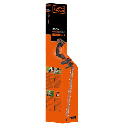 Must & Decker GTC18502PC-QW power hedge trimmer Double blade
