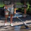 Batavia B.V. 18V Twin Brush - Cordless Brushless Telescopic Power Scrubber, Without Battery and Charger | IPX7