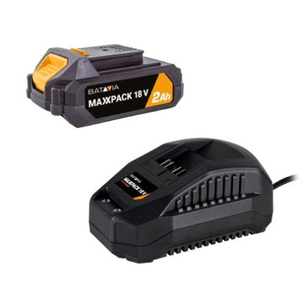 Batavia B.V. 18V Starter Set Including 2.0Ah Battery + 2.4A Charger