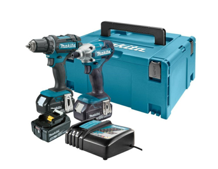 MAKITA 18V 3x5.0Ah MAKPAC Combo Kit DLX2339JX1