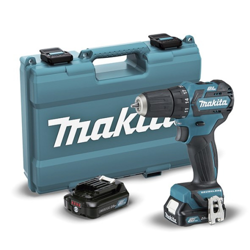 Makita DF332DSAE drill Keyless 1 kg Must, Blue