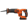 Black & Decker BDCR18-QW reciprocating saw Black, Orange