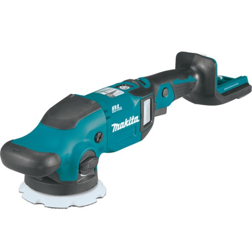 MAKITA DPO500Z car polisher 125mm LXT 18V Черный, Blue