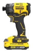 Stanley SFMCF820D2K power screwdriver/impact driver 2900 RPM Must, Yellow