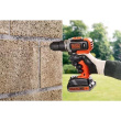 Черный & DECKER | Cordless Drill/Driver with  2.0 Ah/4.0 Ah Battery | BCD003MEM2K-QW | 18 V | 2.0/4.0 Ah | Lithium