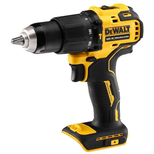 DeWALT DCD709N-XJ drill 1650 RPM Keyless 1.2 kg Must, Yellow