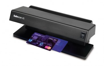 Safescan SAF45 counterfeit bill detector Black