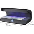 SAFESCAN | 55 Money Checking Machine | Черный | Suitable for Banknotes | Number of detection points 3