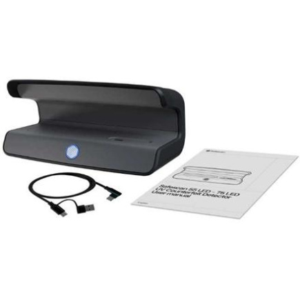 SAFESCAN | 55 Money Checking Machine | Black | Suitable for Banknotes | Number of detection points 3