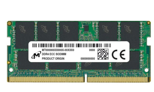 Server Memory Module|MICRON|DDR4|32GB|ECC|3200 MHz|CL 22|1.2 V|MTA18ASF4G72HZ-3G2R