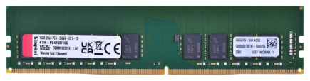Kingston dedicated memory for HPE/HP 16GB DDR4-2666Mhz ECC Module