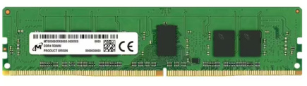 Server Memory Module|MICRON|DDR4|16GB|RDIMM|3200 MHz|CL 22|1.2 V|MTA9ASF2G72PZ-3G2R