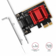 AXAGON PCIe Adapter PCEE-G25 2.5 Gigabit Ethernet Realtek 8125, PXE, w. SP & LP