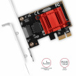AXAGON PCIe Adapter PCEE-GIX Gigabit Ethernet Intel i210-AT, PXE, w. SP & LP