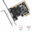 AXAGON PCI-Express PCEE-GRF Gigabit Ethernet Realtek 8111F + LP
