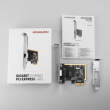 AXAGON PCI-Express PCEE-GRF Gigabit Ethernet Realtek 8111F + LP