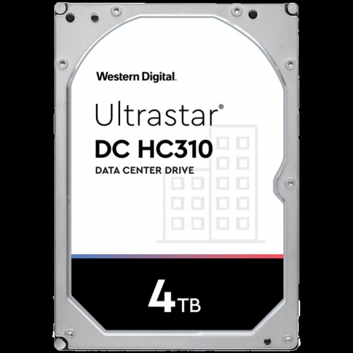 Western Digital Ultrastar DC HDD Server HC310 (3.5’’, 4TB, 256MB, 7200 RPM, SATA 6Gb/s, 512N SE), SKU: 0B35950