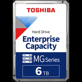 HDD Server TOSHIBA (3.5'', 6TB, 256MB, 7200 RPM, SATA 6 GB/s, 512E)