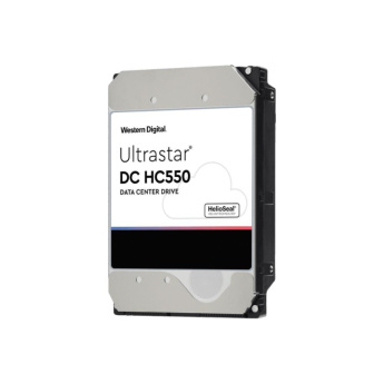 HDD|WESTERN DIGITAL ULTRASTAR|Ultrastar DC HC550|WUH721816AL5204|16TB|SAS|7200 rpm|3,5''|MTBF 2500000 hours|0F38357