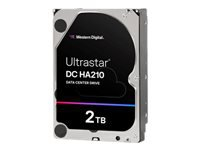 WESTERN DIGITAL Ultrastar DC HA210 3.5inch 26.1MM 2000GB 128MB 7200RPM SATA ULTRA 512N SE