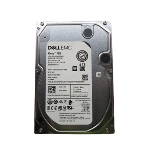 8TB Hard Drive SATA 6Gbps 7.2K RPM 512e 3.5in, CK DELL