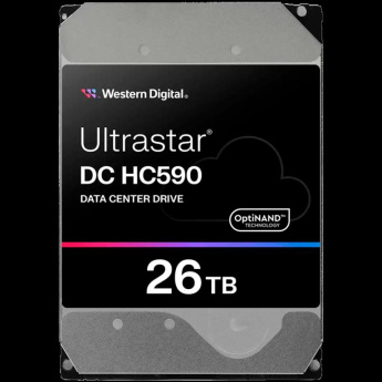 HDD Server WD/HGST ULTRASTAR DC HC590 (3.5’’, 26TB, 512MB, 7200RPM, SATA 6Gb/s, 512E SE NP3) SKU: 0F65672