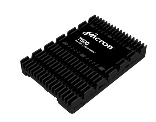 SSD|MICRON|SSD series 7500 PRO|3.84TB|PCIe Gen4|NVMe|NAND flash technology TLC|Write speed 5300 MBytes/sec|Read speed 6800 MBytes/sec|Form Factor U.3|TBW 7008 TB|MTBF 2000000 hours|MTFDKCC3T8TGP-1BK1DABYYR