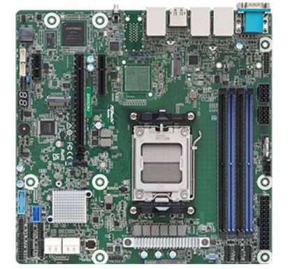 Asrock B650D4U Emaplaat AMD B650 Express Socket AM5 micro ATX