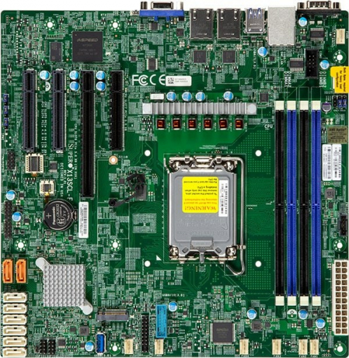 Supermicro MBD-X13SCL-F Intel C262 LGA 1700 micro ATX