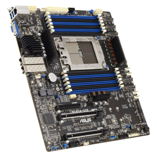 Asus S14NA-U12/ASMB11 Emaplaat 1x SP6 AMD Epyc 8004 SoC (12xDIMM, 2xSFP28 25G, 2xPCIe 5.0 x16, 1xPCIe 5.0 x8, ASMB11, CEB)