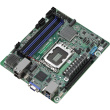 ASRock Mainboard W680D4ID-2T/G5/X550 mini-DTX Sockel 1700 DDR5-only Single