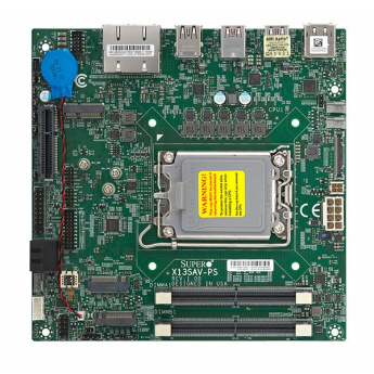 Supermicro X13SAV-PS. Mini ITX. Alder Lake SoC.LGA1700. PCIe