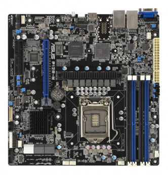 ASUS P12R-M Intel C252 LGA 1200 (Socket H5) micro ATX server Emaplaat