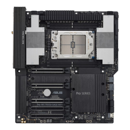 ASUS Pro WS TRX50-SAGE WIFI AMD TRX50 Socket sTR5 SSI CEB Emaplaat for workstations