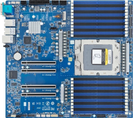 Gigabyte MZ33-AR1 SP5 AMD Emaplaat