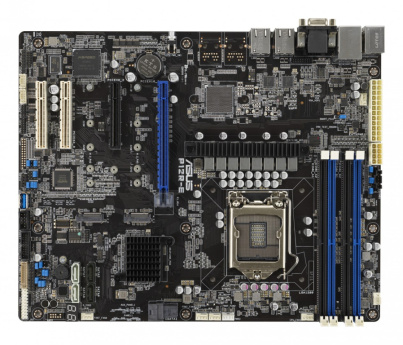 ASUS P12R-E Intel C256 LGA 1200 (Socket H5) ATX server Emaplaat
