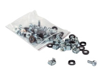 INTELLINET Cage Nut Set contains cage nuts screws and washers 20 pcs each