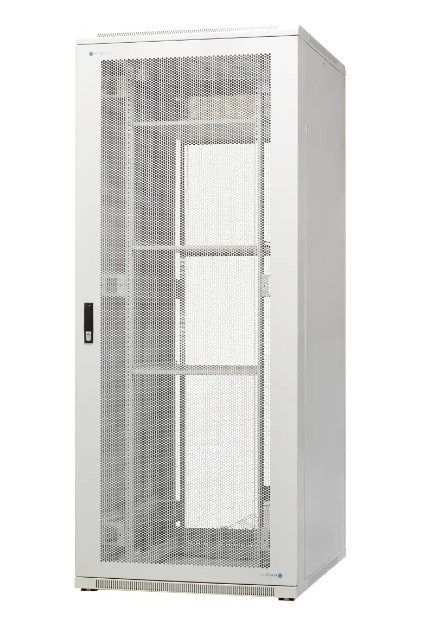 EMITERNET Free-standing frame server cabinet EmiterNet Top, 42U, front/rear doors, perforated sheet, 800x1000x1980mm (width/depth/height) EM/ND-8042