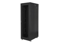 LANBERG rack cabinet 19inch free-standing 42U/800x1000 flat pack with mesh door black