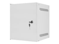 LANBERG Rack cabinet 10inch wall mount 6U 280x310 grey with metal door flat pack