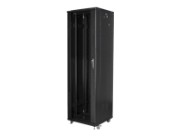 LANBERG FF01-6642-12B Lanberg free-standing rack 19 demounted flat pack 42U/600x600mm black