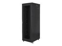 LANBERG rack cabinet 19inch free-standing 42U/800x800 self-assembly flat pack with mesh door black